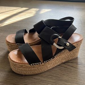 Rag & bone Leather Espadrilles size 38
